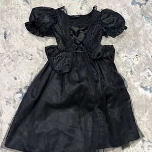 Kids Black  Costume Dress